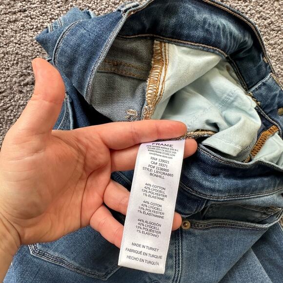 Frame Le Sylvie Slender Straight Jeans - Picture 4 of 7